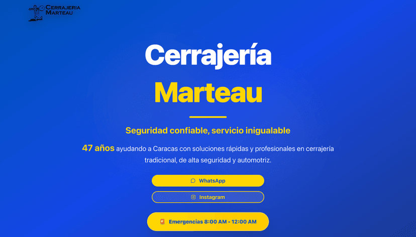 Cerrajería Marteau - Vista previa